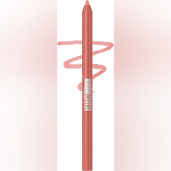 Maybelline Tattoo Studio Sharpenable Eyeliner Pencil, 36 Hour Wear, Waterproof, - Picture 2 of 6